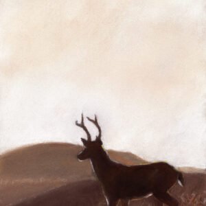 Aux Aguets - Pastel - 21 x 29,7 cm - 100 €