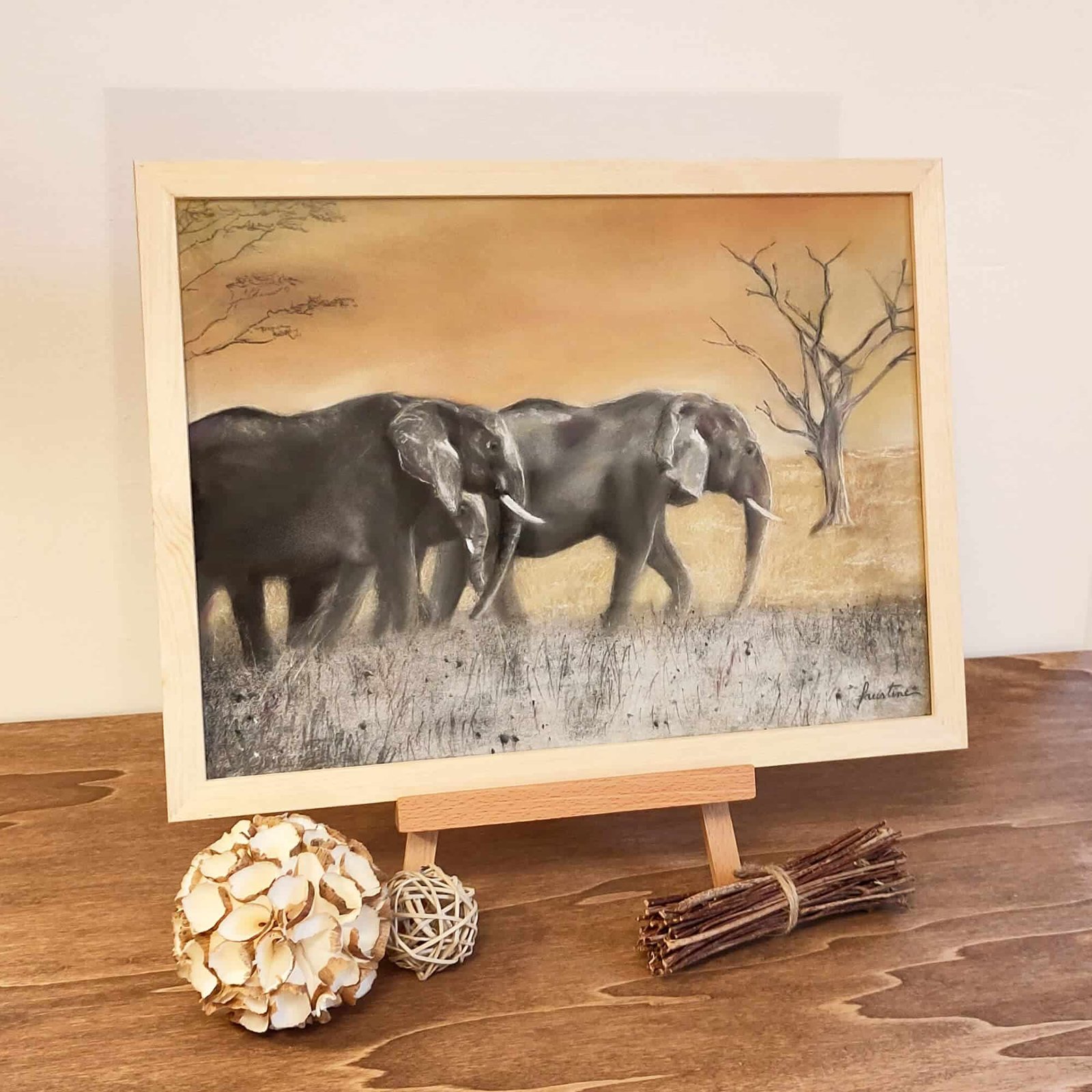 Famille d'Eléphants – Image 2